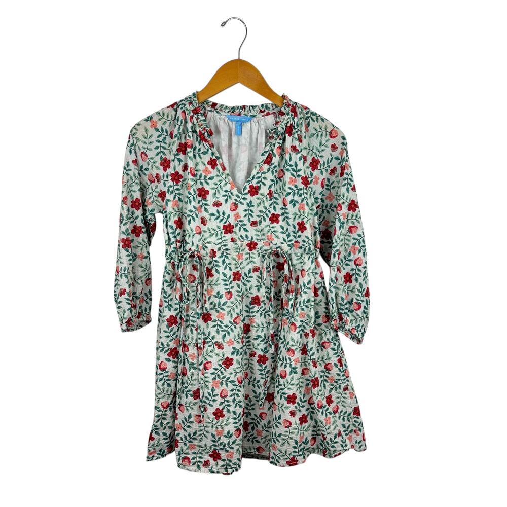 Draper James Kellie Babydoll Dress in Strawberry Fields